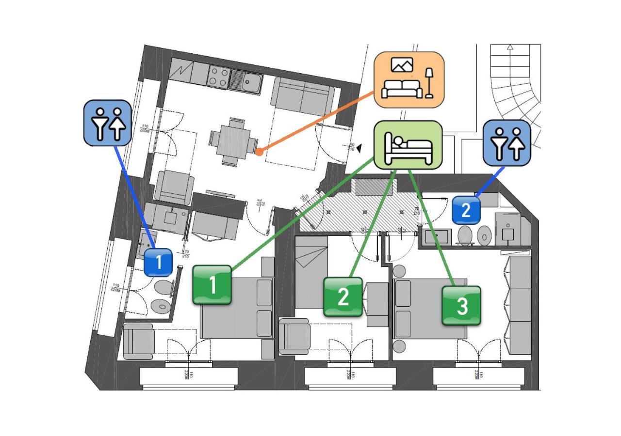 Stayeasy Filzi11 - 3 Bedrooms, 2 Baths - Central Station Milano Eksteriør billede